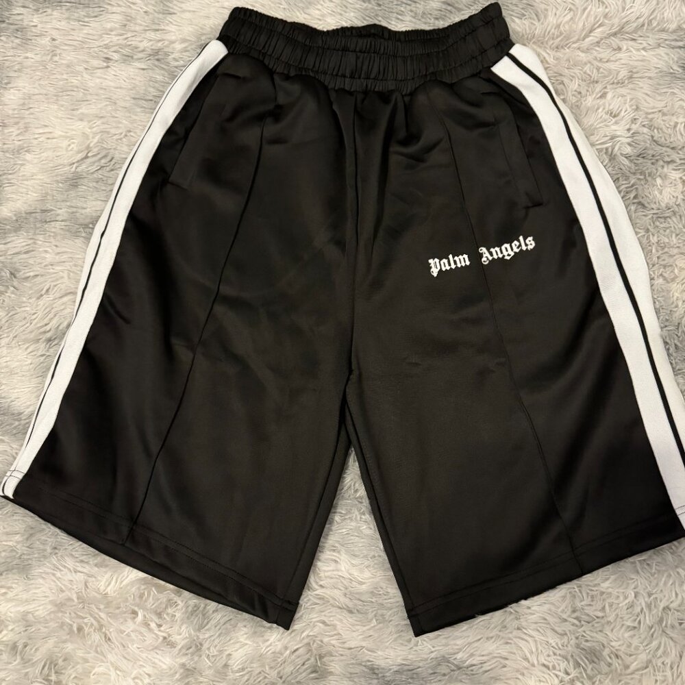 Palm Angels Men's Classic Logo Track Shorts Size Large